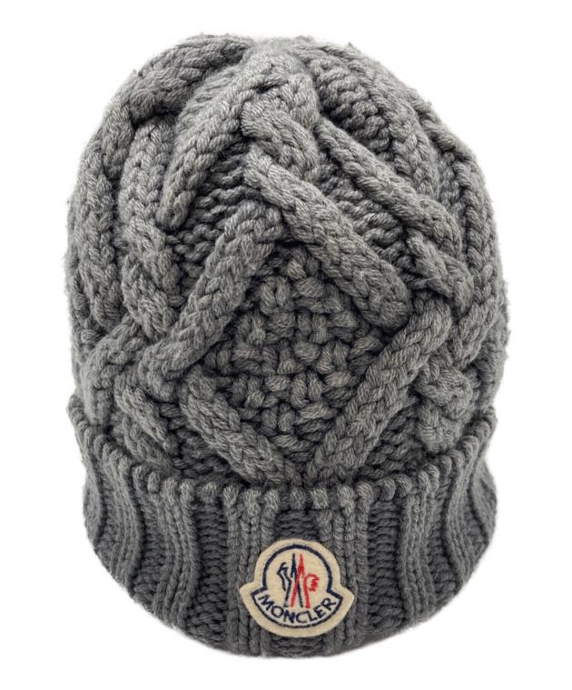 moncler モンクレーニットキャップ 中古・古着通販】MONCLER (モンクレール) ニット帽/B2-091-00223-00