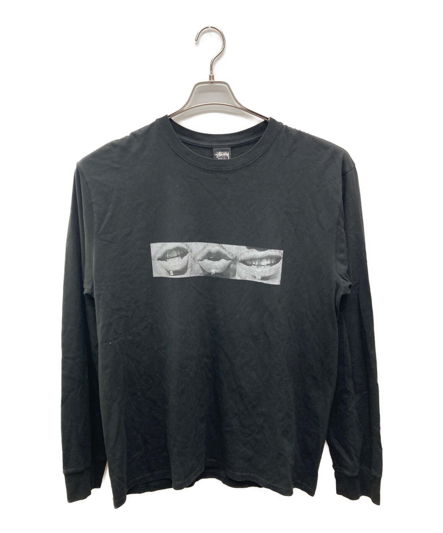 中古・古着通販】stussy (ステューシー) PHONETIC PIGMENT DYED LS TEE 