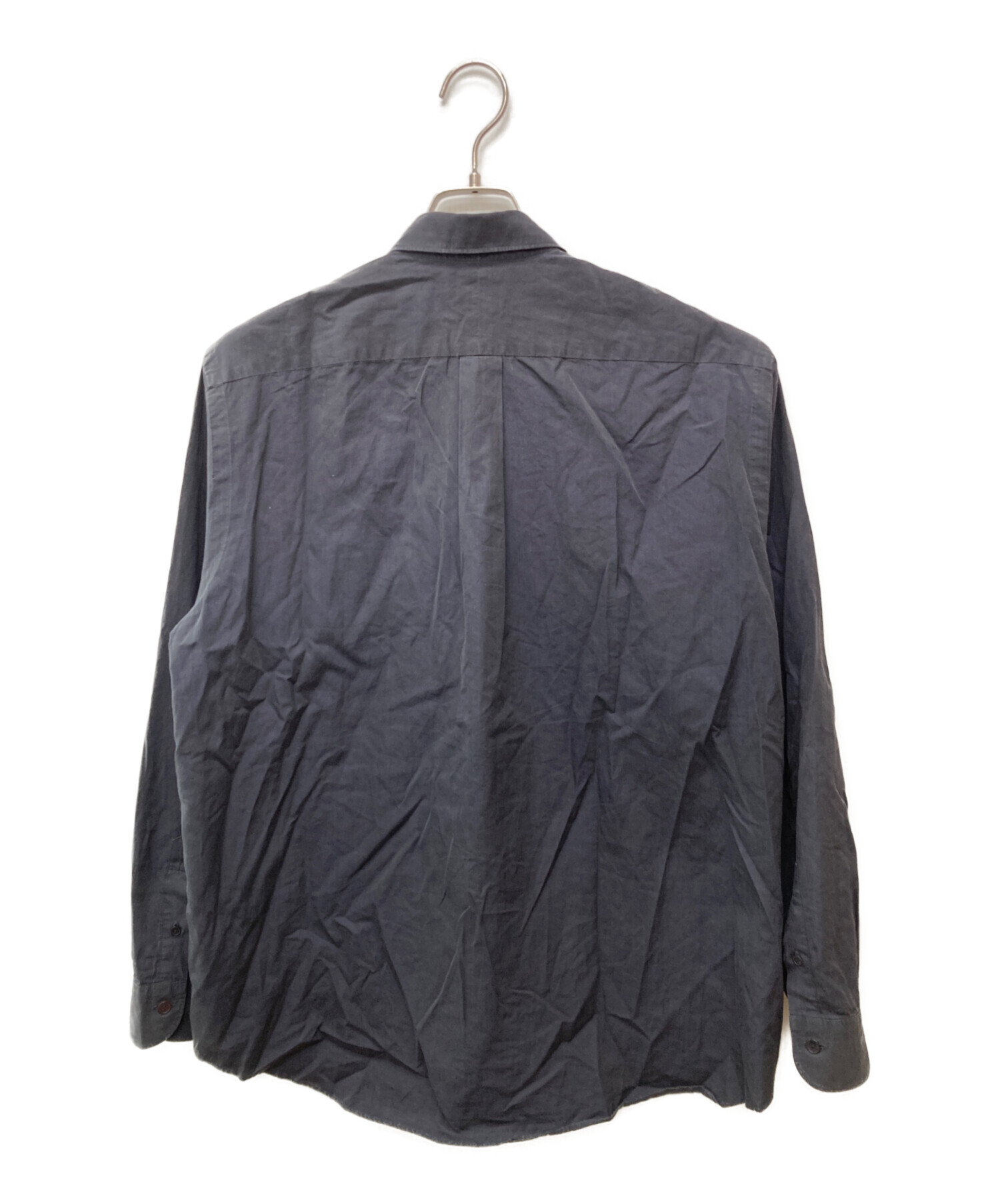 中古・古着通販】COMOLI (コモリ) コモリシャツ ネイビー サイズ:1 