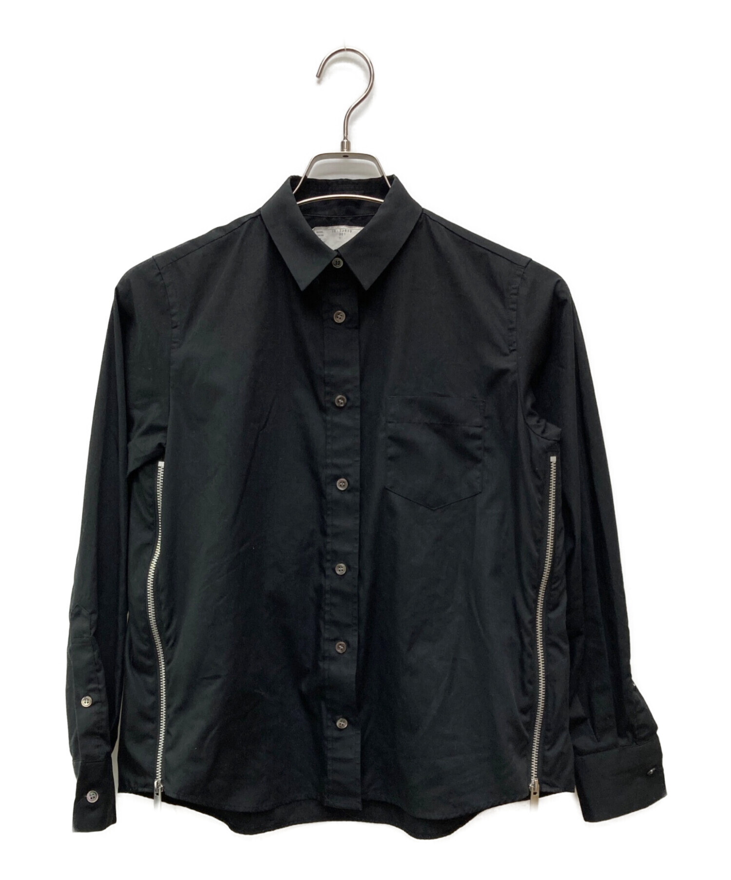中古・古着通販】sacai (サカイ) サイドジップシャツ/18-03619