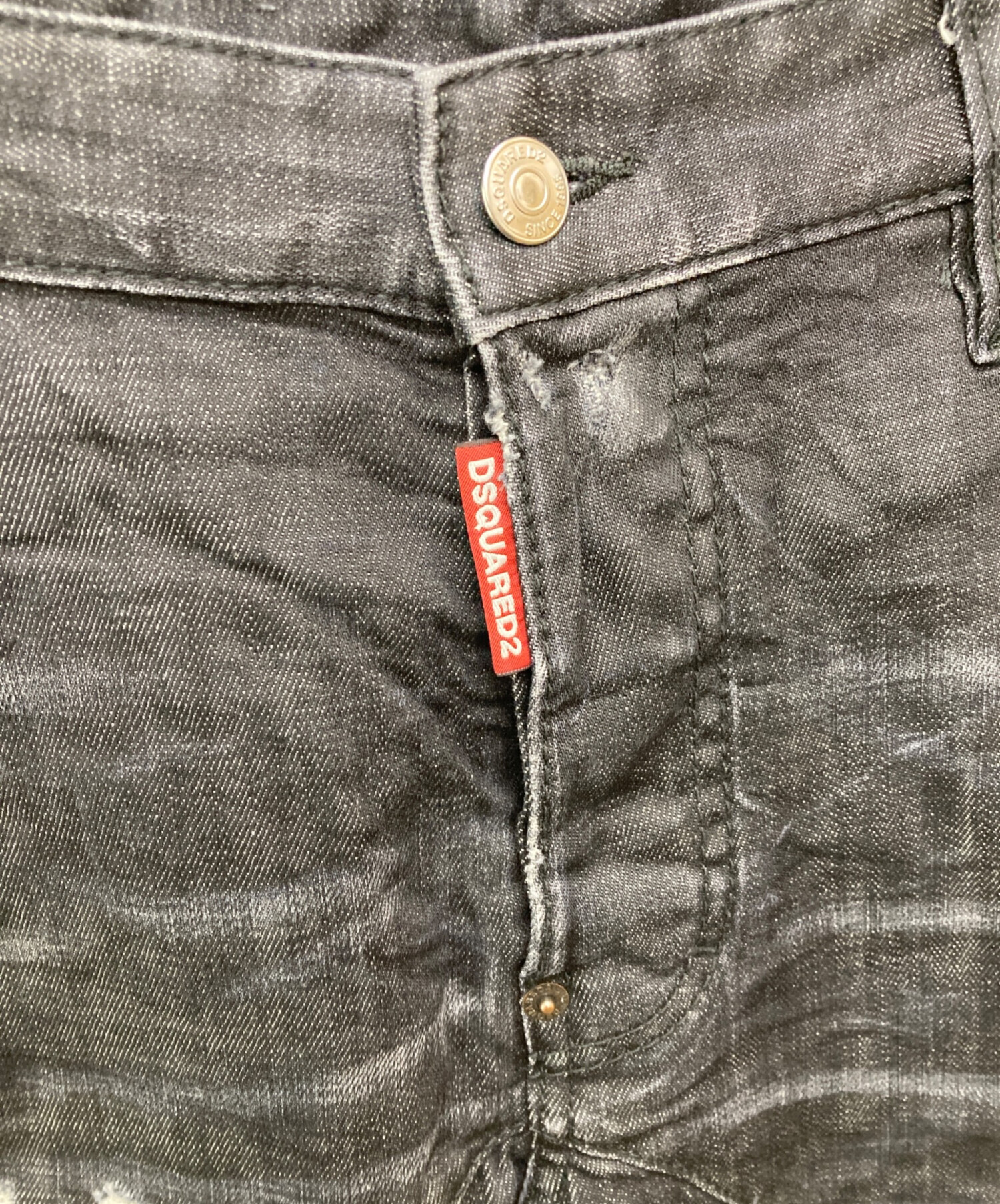 中古・古着通販】DSQUARED2 (ディースクエアード) Tidy Biker/ダメージ