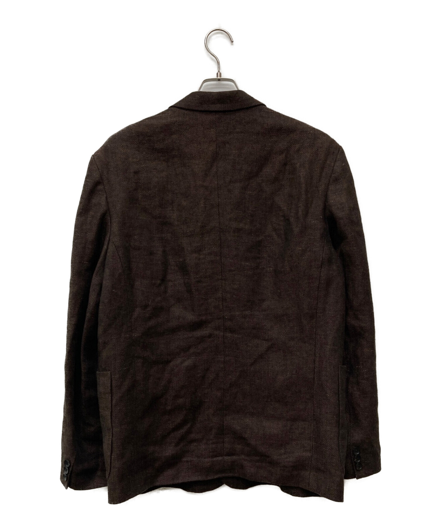 todayful Boyfriend Linen Jacket 36 ブラック 中古・古着通販】TODAYFUL (トゥデイフル) Boyfriend Linen Jacket