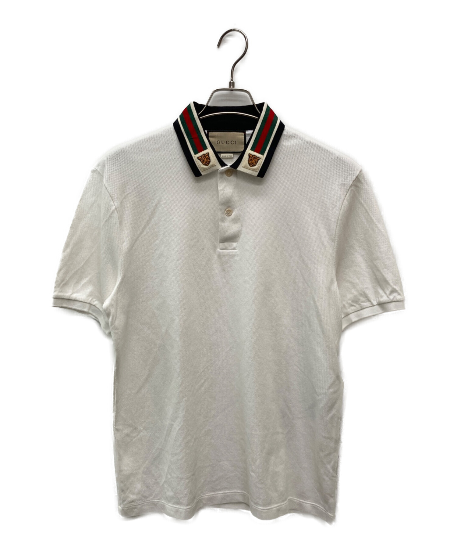 中古・古着通販】GUCCI (グッチ) タイガーヘッドポロシャツ/545714