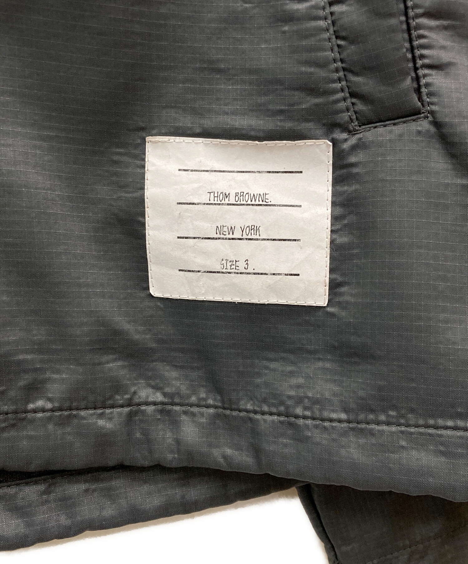 THOM BROWNE tags Jacket トム ブラウン 【公式通販】