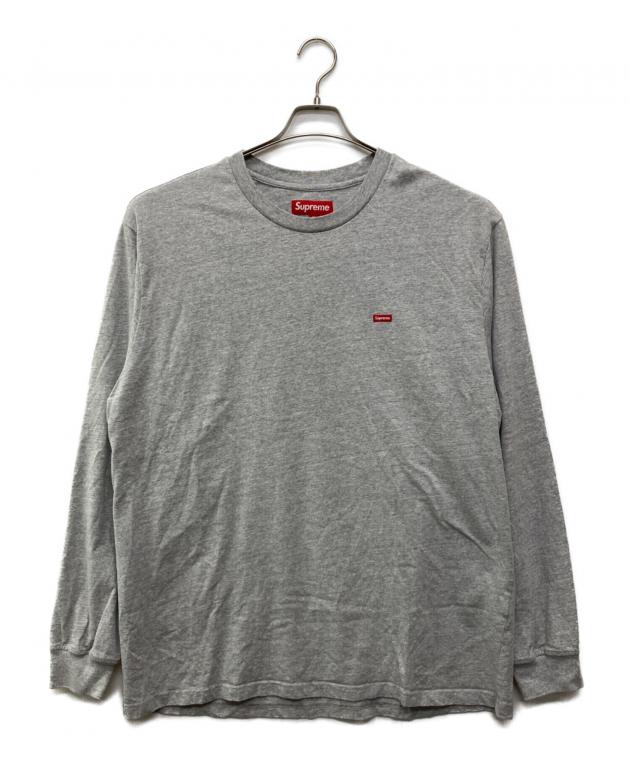 未使用 Supreme Small Box L/S Tee グレー Lサイズ 中古・古着通販】Supreme (シュプリーム) Small Box L/S Tee グレー