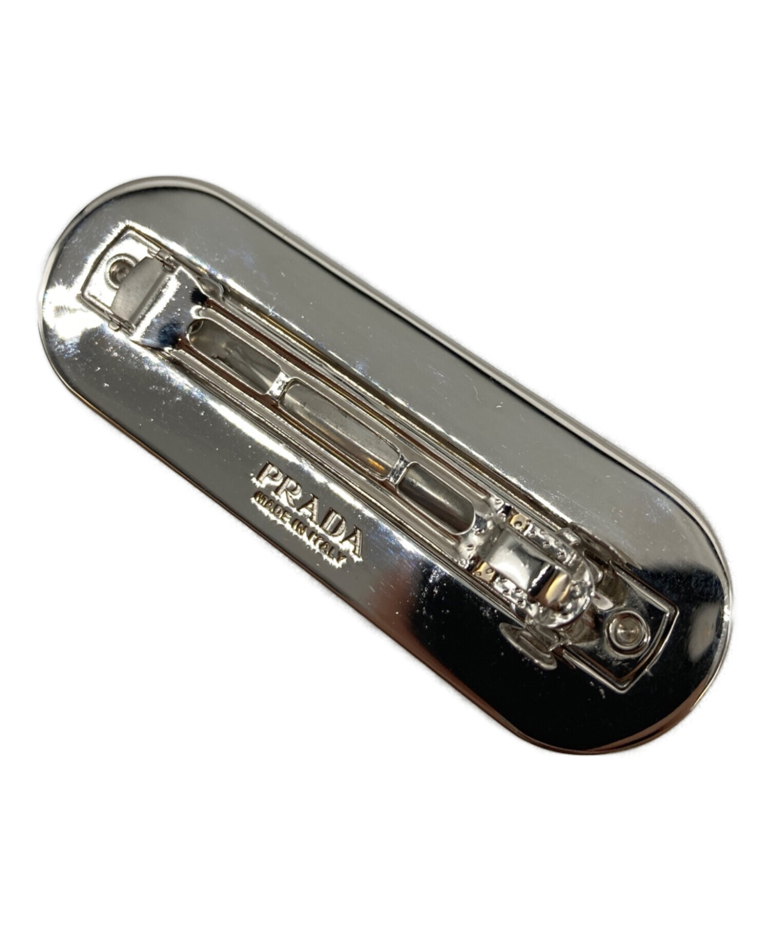 中古・古着通販】PRADA (プラダ) バレッタ ホワイト｜ブランド・古着