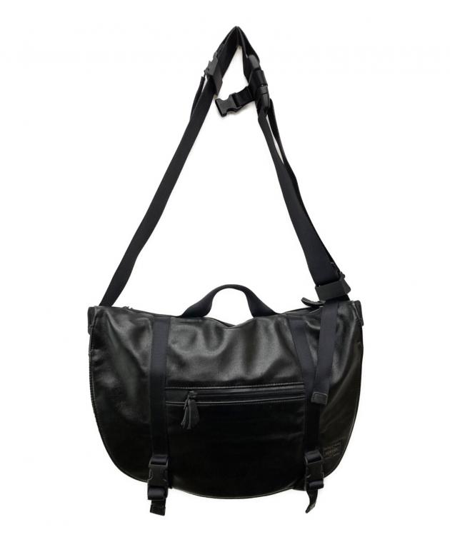 中古・古着通販】PORTER (ポーター) ZOOM レザー メッセンジャーバッグ