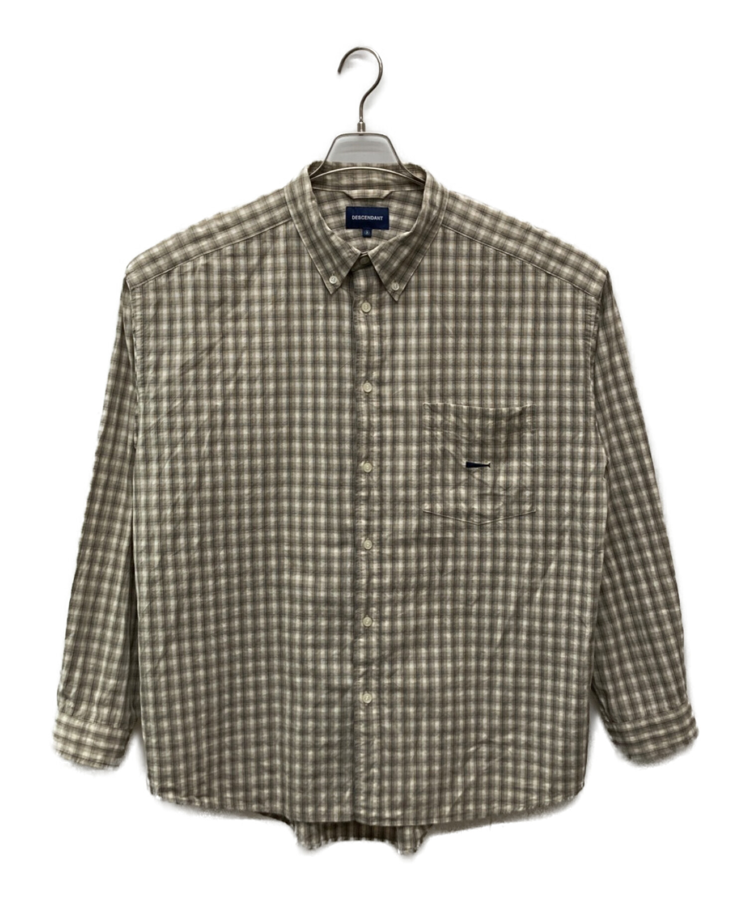 中古・古着通販】DESCENDANT (ディセンダント) KENNEDY'S PLAID LS