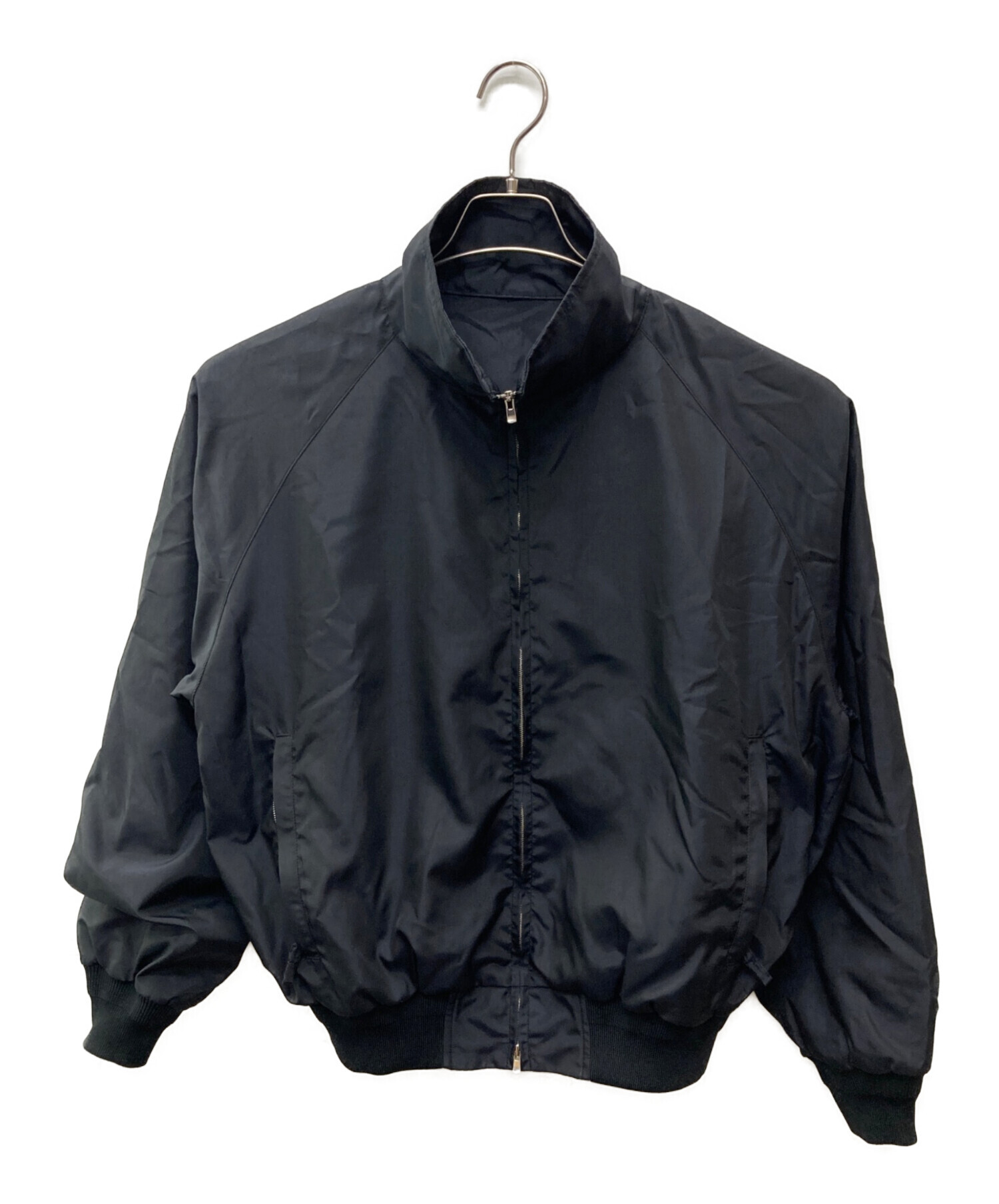 裕*介様 【未使用品・タグ付き】 everyone ブラックジャージ 中古・古着通販】everyone (エブリワン) nylon silk track jacket