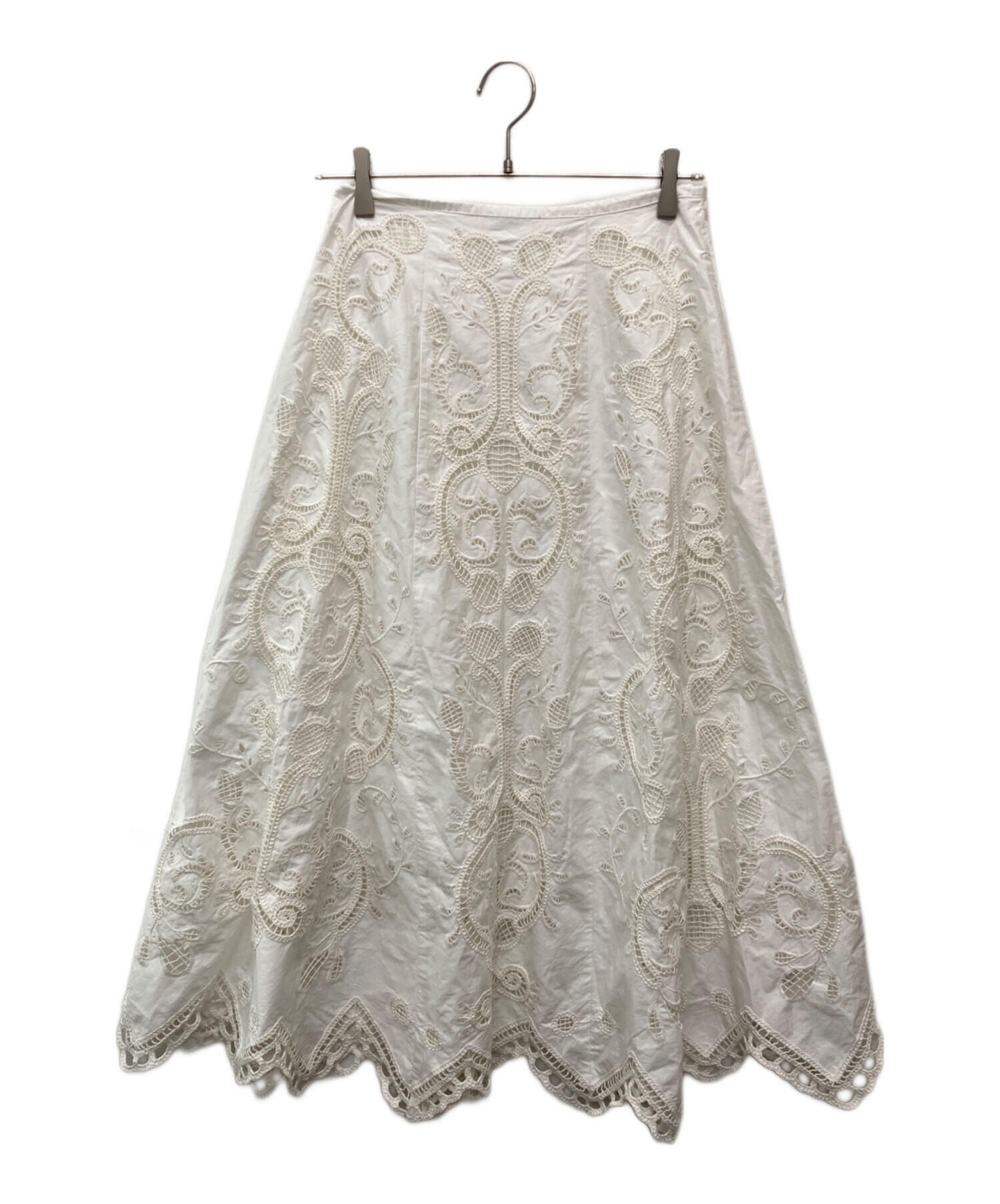 中古・古着通販】THE SHINZONE (ザ シンゾーン) EMBROIDERY LACE SKIRT