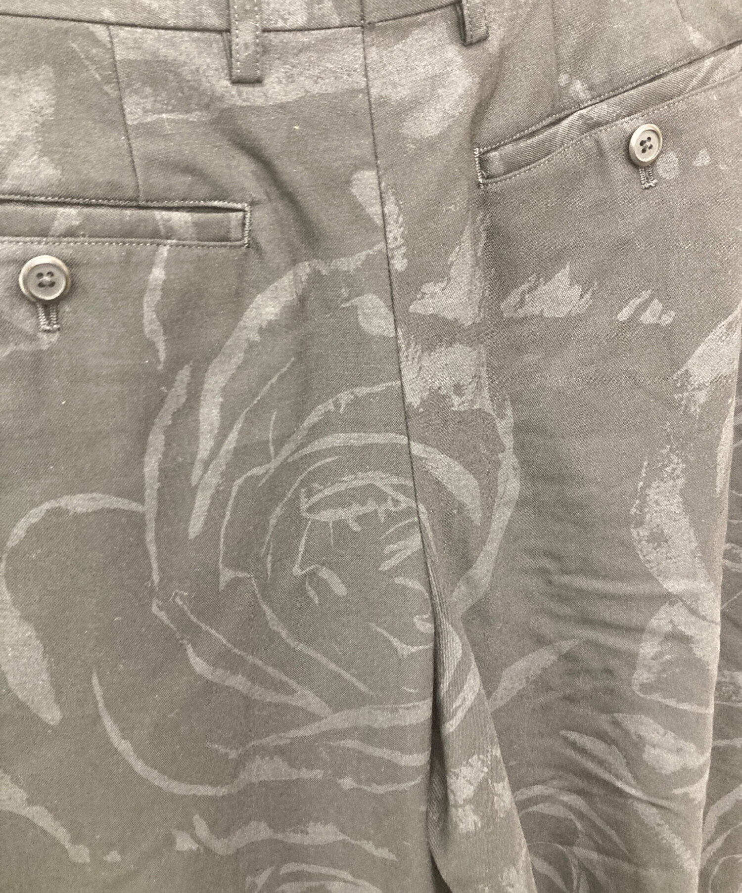 中古・古着通販】LAD MUSICIAN (ラッドミュージシャン) BIG ROSE 2TUCK