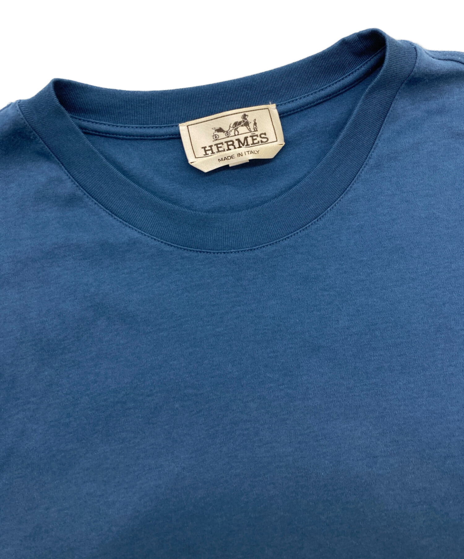中古・古着通販】HERMES (エルメス) サドルステッチ Tシャツ/41-5714