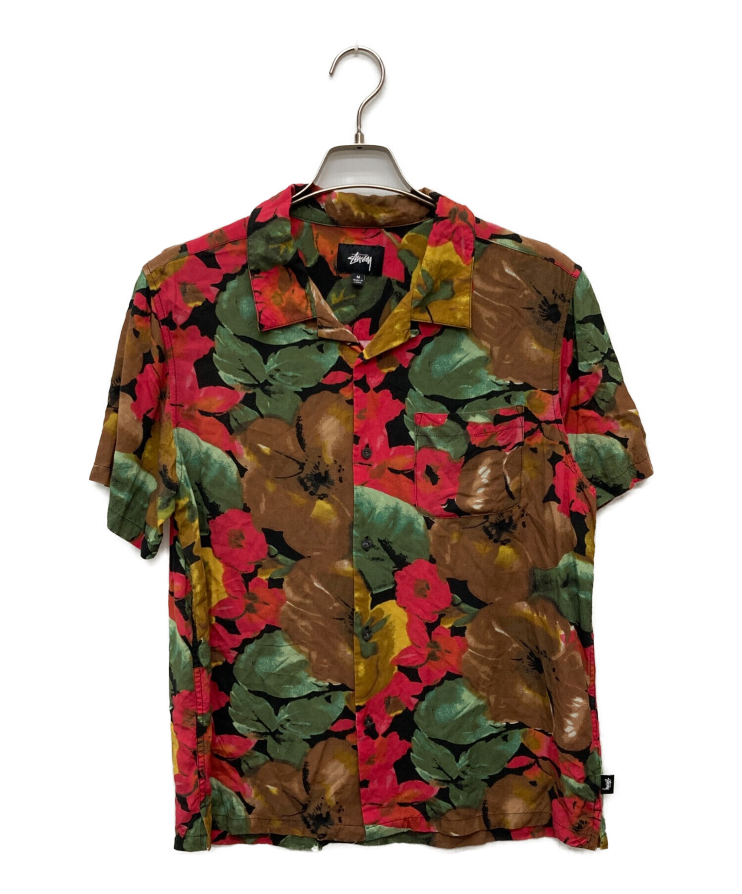 中古・古着通販】stussy (ステューシー) ボタニカルアロハシャウ