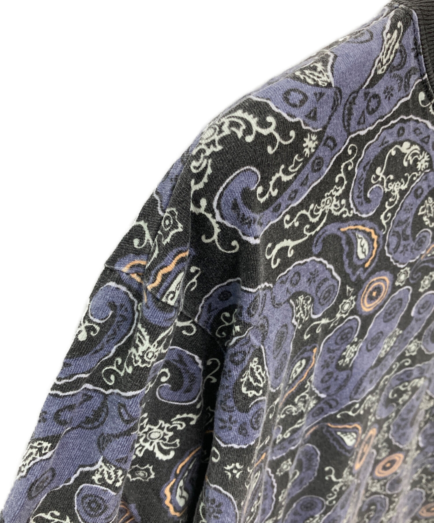 中古・古着通販】stussy (ステューシー) 総柄ペイズリーポケットT