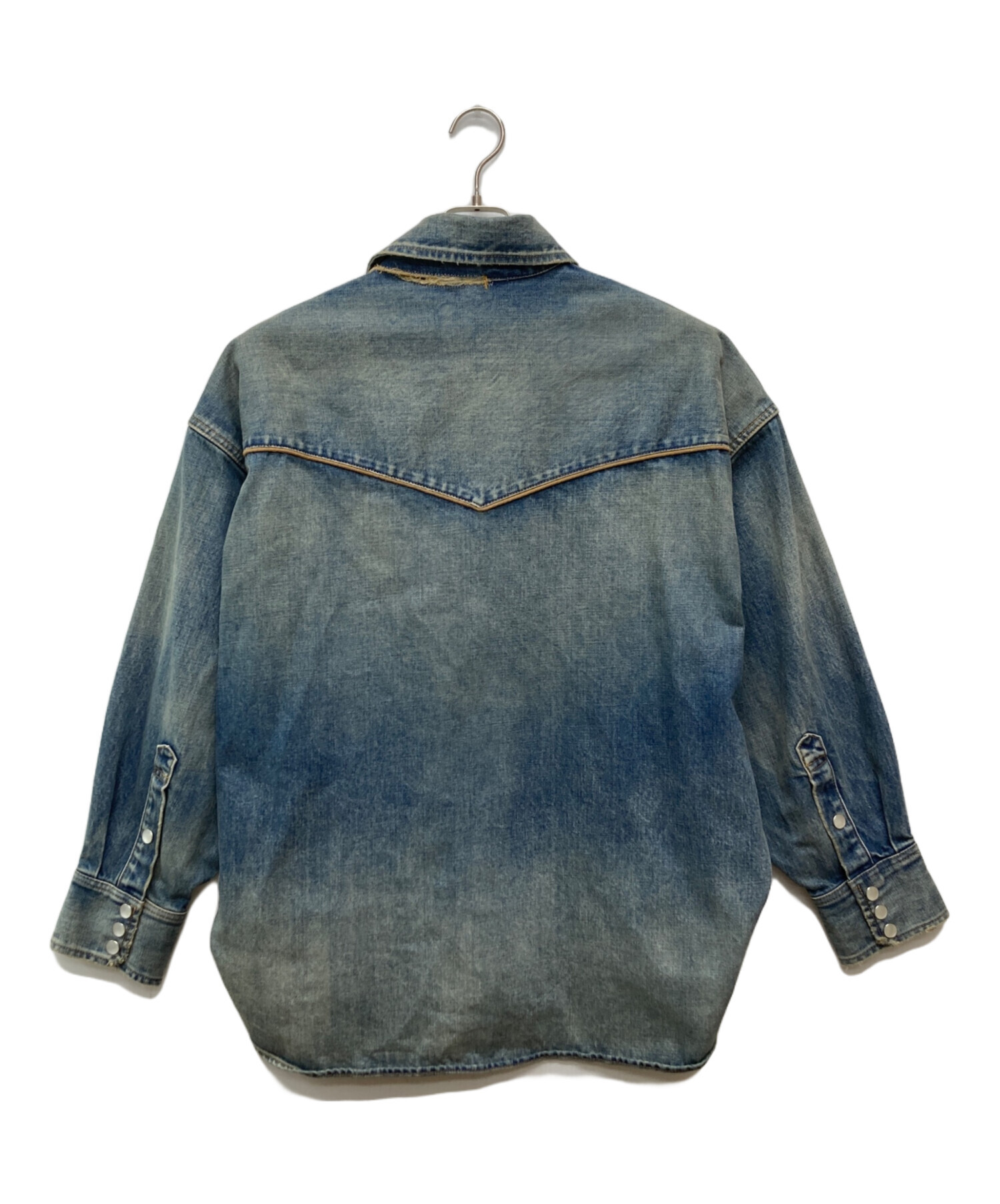 中古・古着通販】KOLOR (カラー) レイヤード ウエスタン オーバー