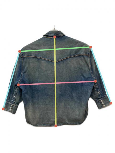 中古・古着通販】KOLOR (カラー) レイヤード ウエスタン オーバー