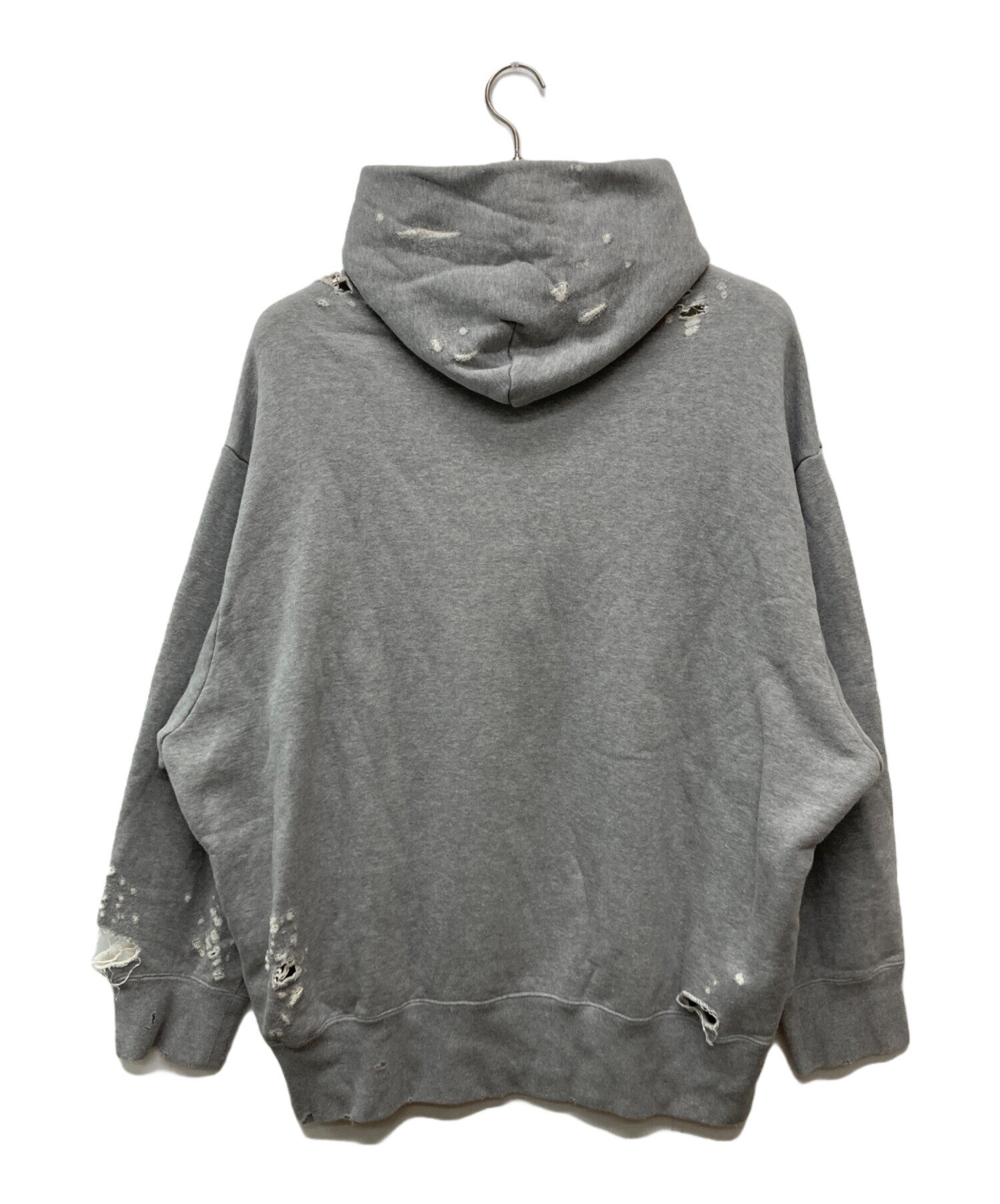 Kolor 19aw ダメージスウェット kolor 19aw ダメージスウェット 白 