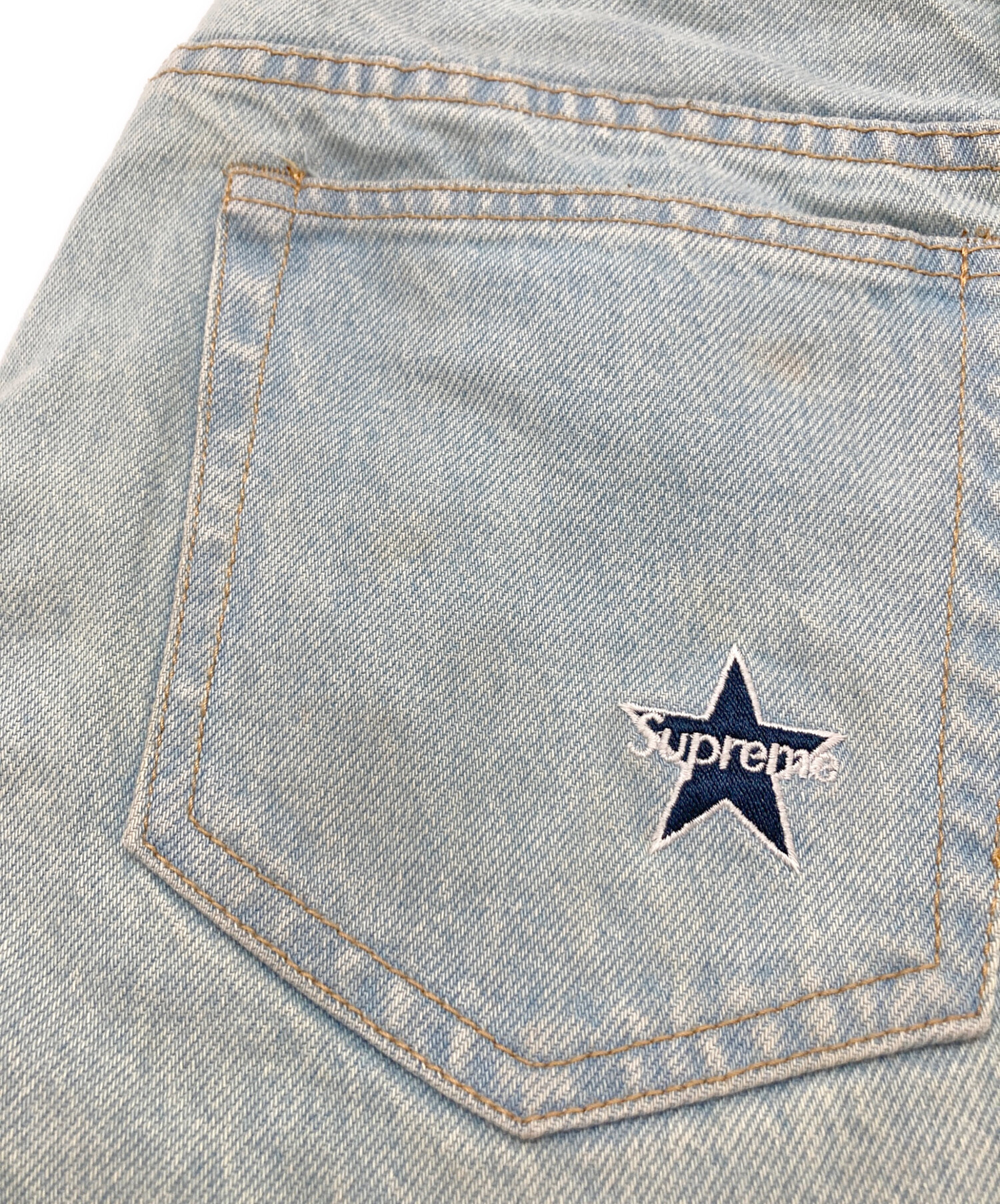 中古・古着通販】SUPREME (シュプリーム) Star Logo Denim Pants
