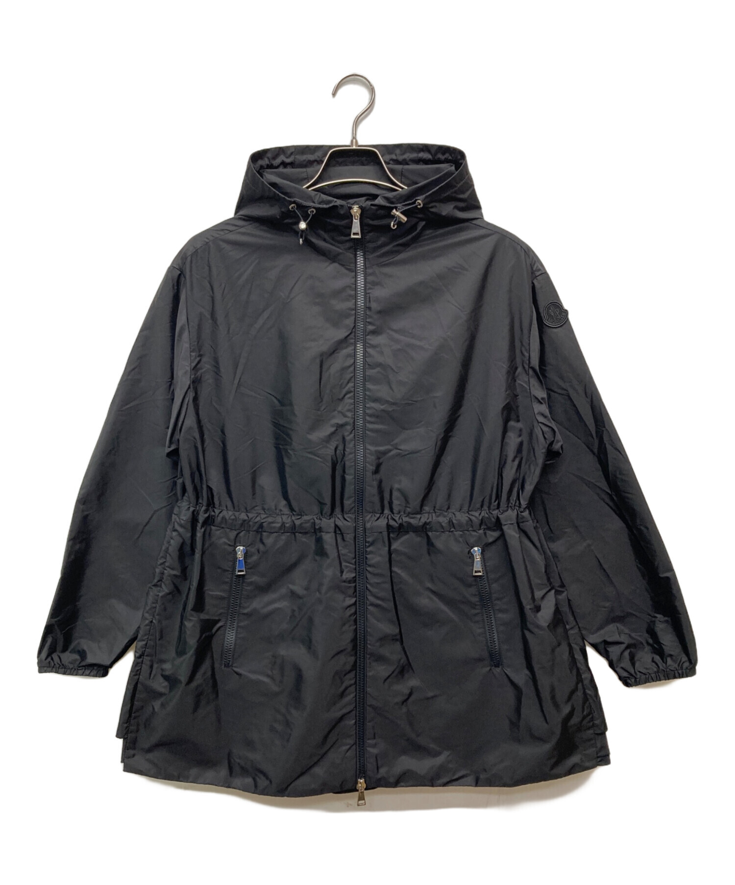 正規美中古品モンクレールチェック柄ナイロンパーカージャケット【今週限定値下げ】 中古・古着通販】MONCLER (モンクレール) WETE JACKET ブラック サイズ