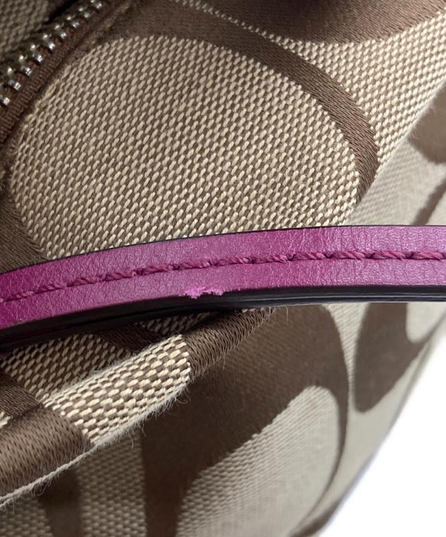 中古・古着通販】COACH (コーチ) シグネチャーワンショルダーバッグ