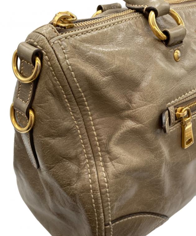 中古・古着通販】PRADA (プラダ) 2WAYレザーショルダーバッグ/BL0727