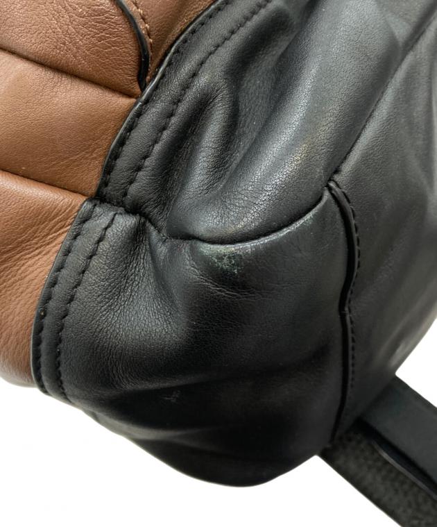中古・古着通販】COACH (コーチ) レザーリュック ブラウン｜ブランド