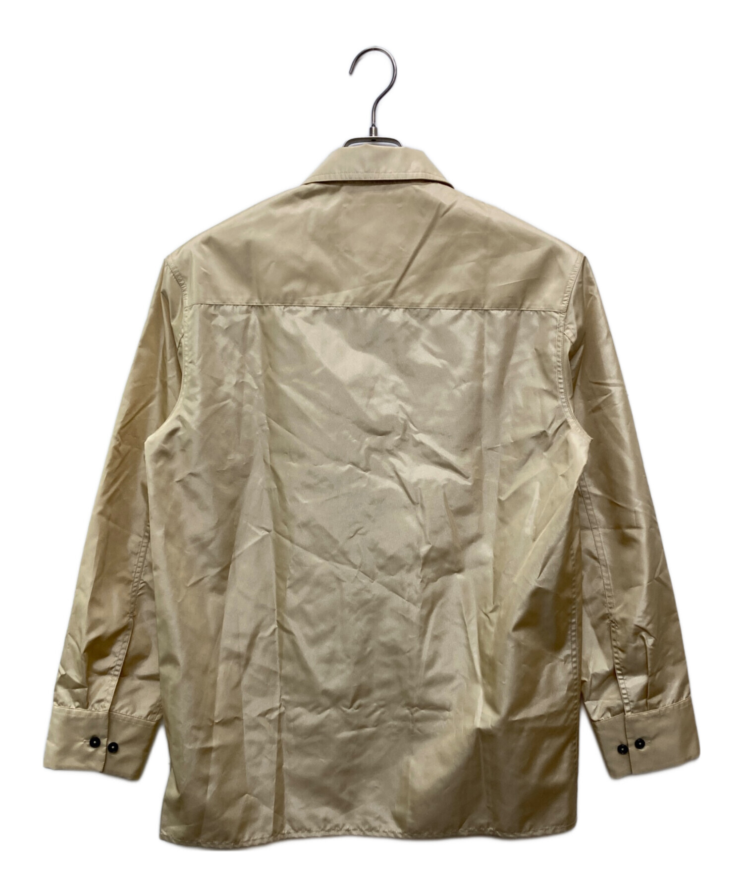 中古・古着通販】JIL SANDER (ジルサンダー) レザーパッチロングシャツ