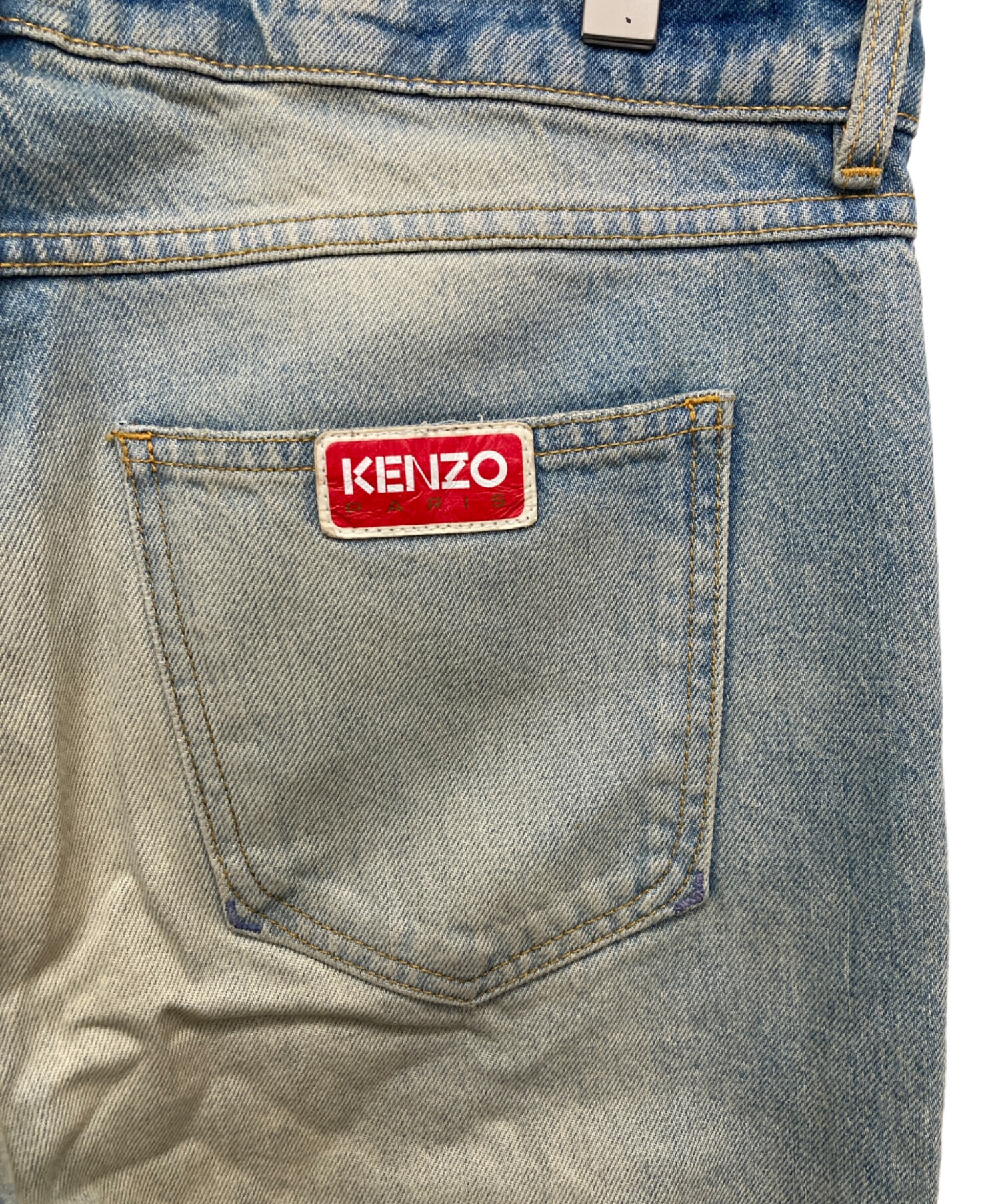 中古・古着通販】KENZO (ケンゾー) Stone Bleach Denim Slim Jeans
