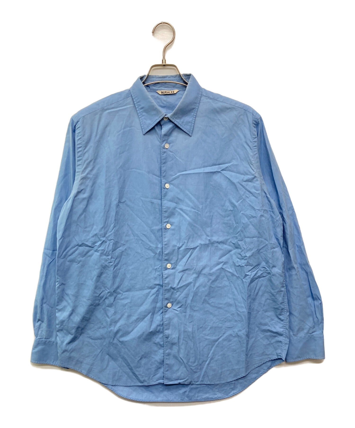 中古・古着通販】AURALEE (オーラリー) WASHED FINX TWILL SHIRT