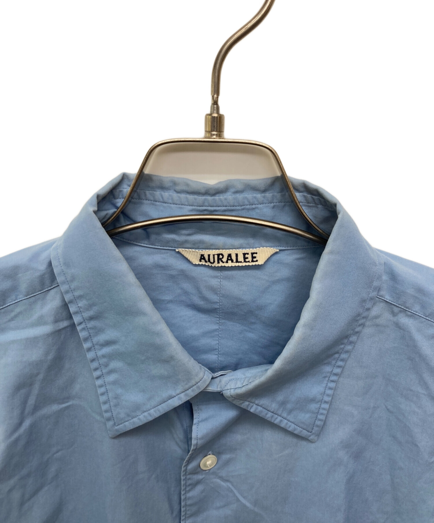 中古・古着通販】AURALEE (オーラリー) WASHED FINX TWILL SHIRT