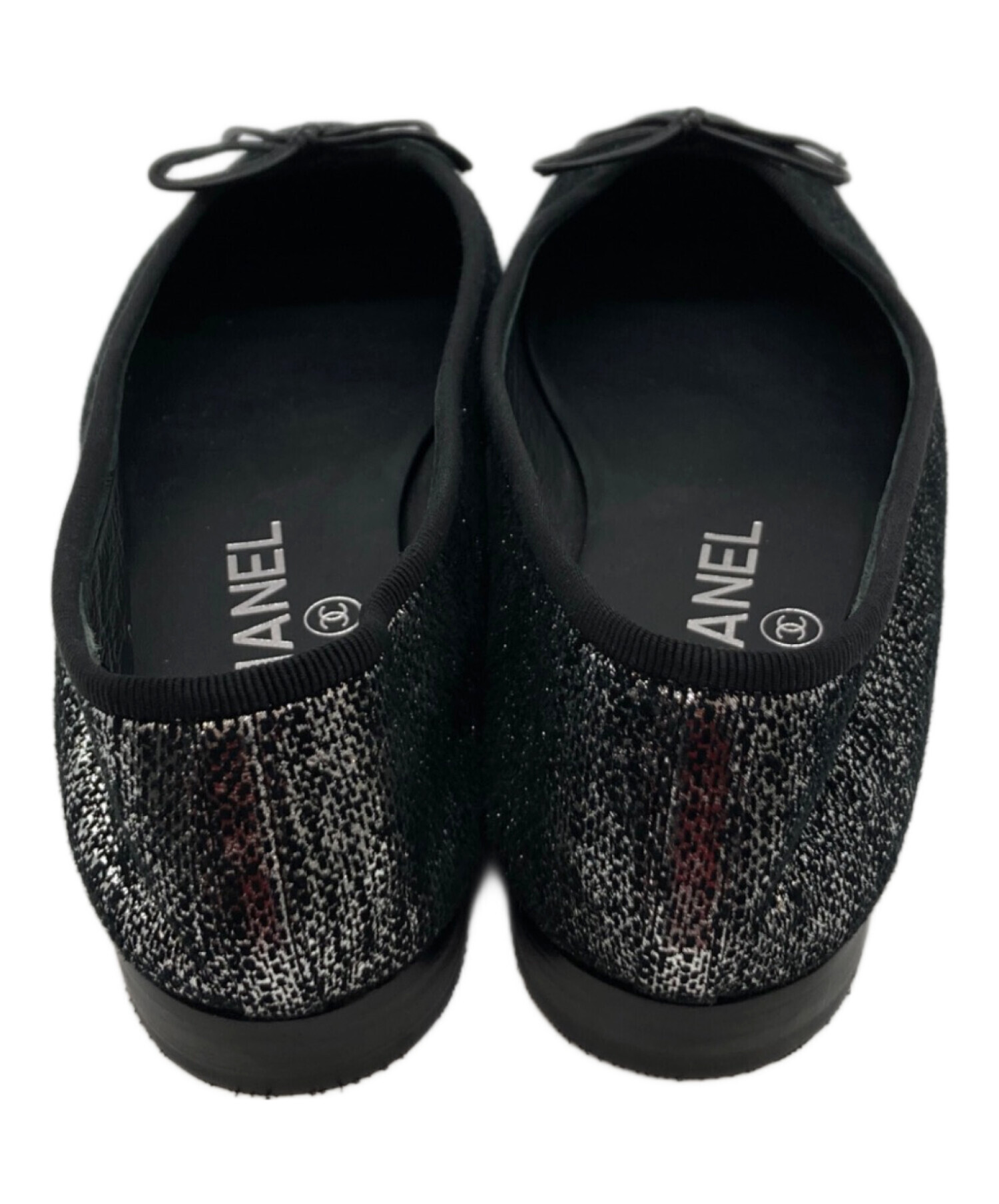 中古・古着通販】CHANEL (シャネル) キャップトゥバレリーナシューズ