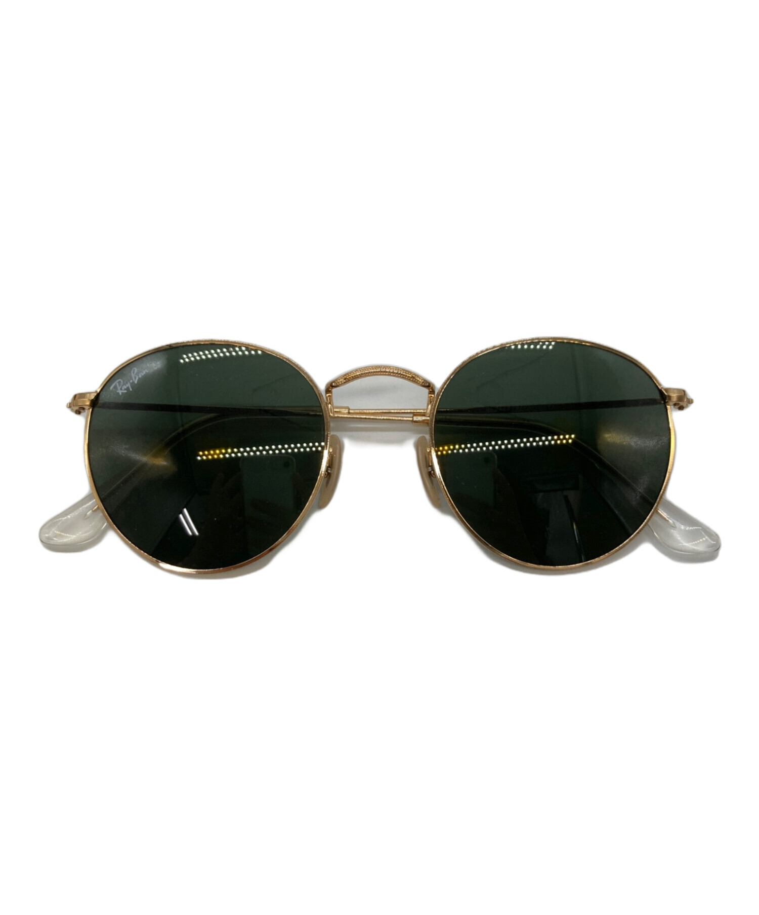 中古・古着通販】RAY-BAN (レイバン) サングラス ゴールド サイズ:50