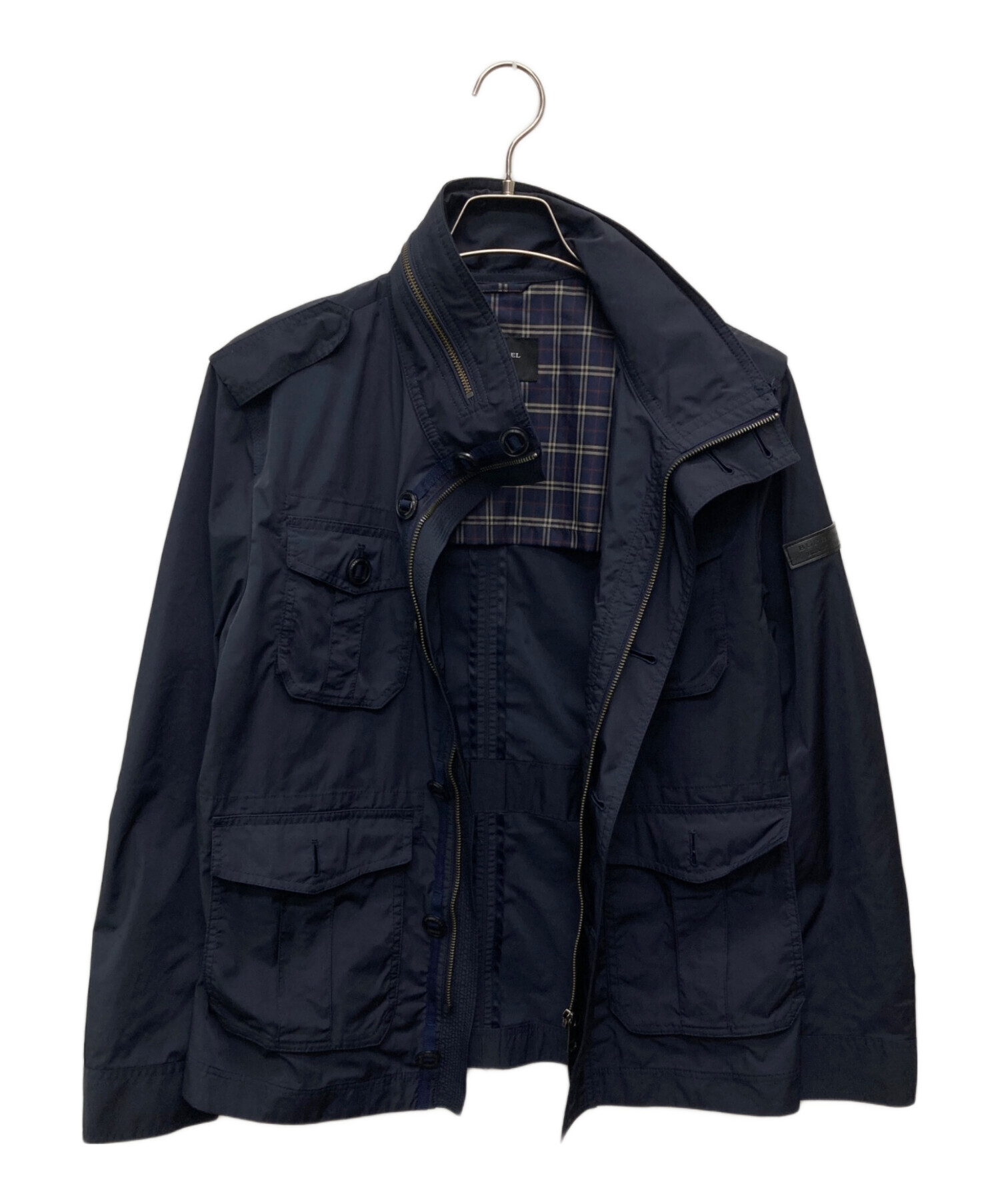 Burberrysヴィンテージ 3WAY フィールドコート 深み黒 L〜XL相当 中古・古着通販】BURBERRY BLACK LABEL (バーバリーブラックレーベル