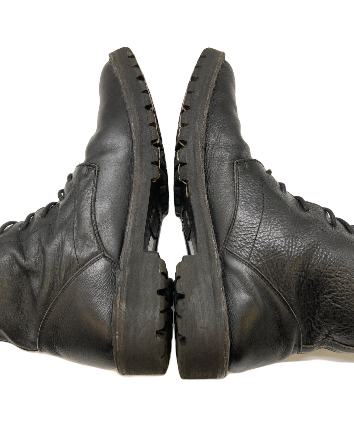 DIESEL BLACK GOLD メタルヒールブーツ ブラック28cm 中古・古着通販】DIESEL BLACK GOLD (ディーゼル ブラック ゴールド