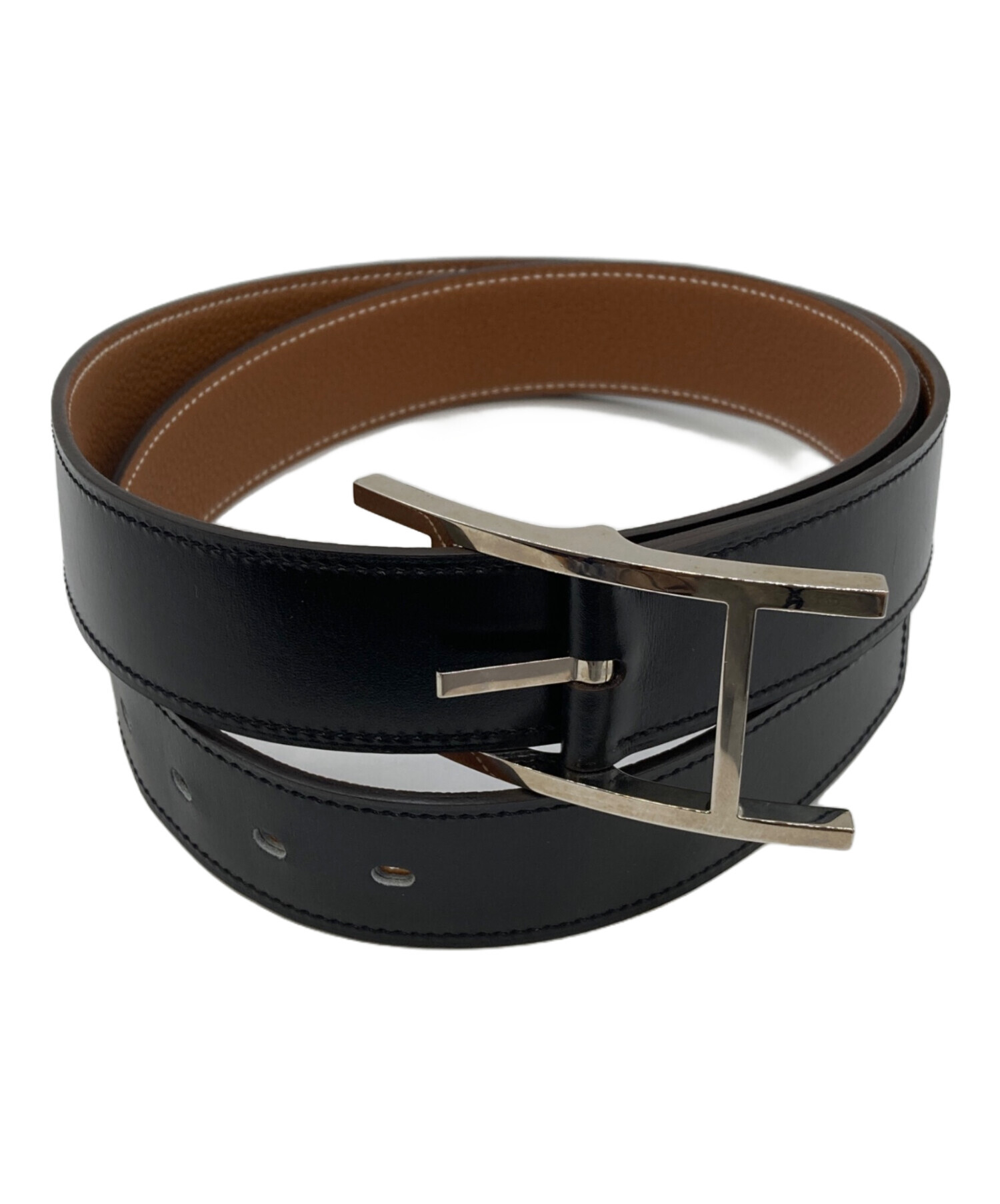 24時間限定 エルメスリバーシブルベルト 中古・古着通販】HERMES (エルメス) リバーシブルベルト/IF-01-55