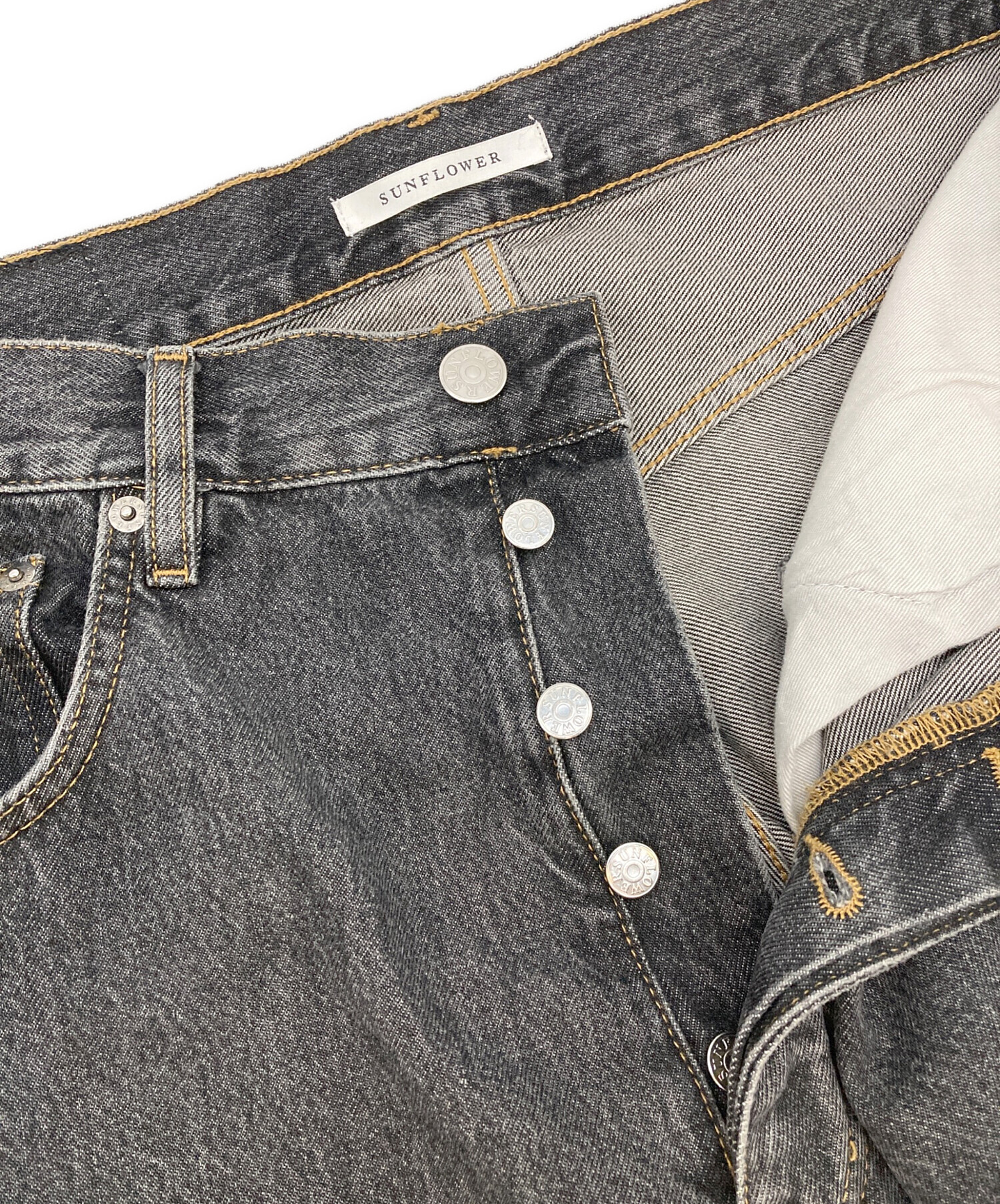 中古・古着通販】SUNFLOWER (サンフラワー) WIDE TWIST JEANS/5108-707