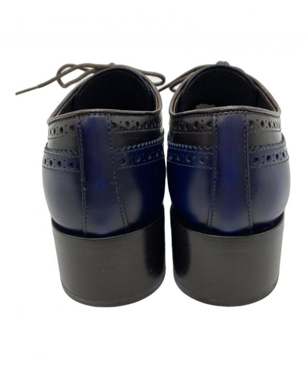 中古・古着通販】PRADA (プラダ) バイカラーウィングチップシューズ