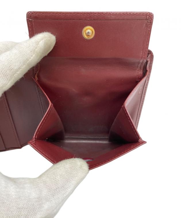 極美品✨正規品 Cartier 二つ折り財布 コンパクトウォレット大人気おしゃれ 中古・古着通販】Cartier (カルティエ) 2つ折りコンパクトウォレット