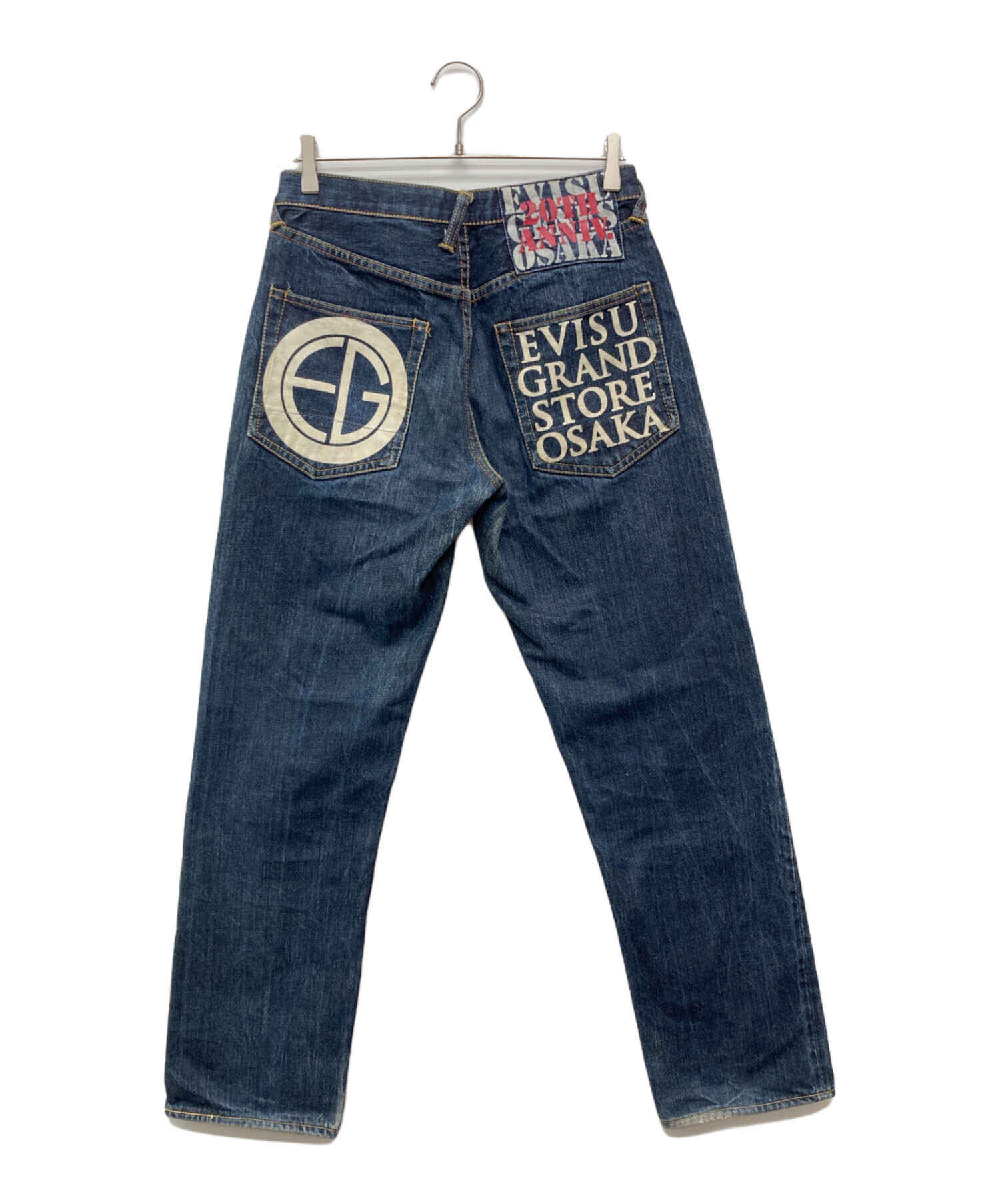 中古・古着通販】EVISU (エヴィス) カモメプリントデニムパンツ