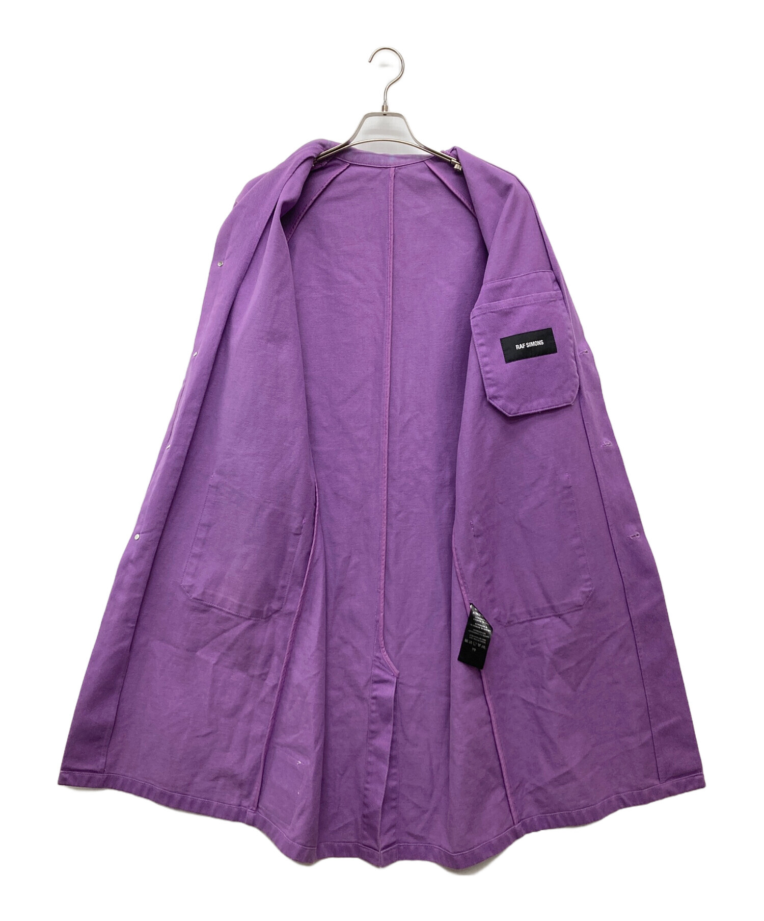 D*a様 ラフシモンズ/RAF SIMONS 20SS デニムラボコート fit=scale-down