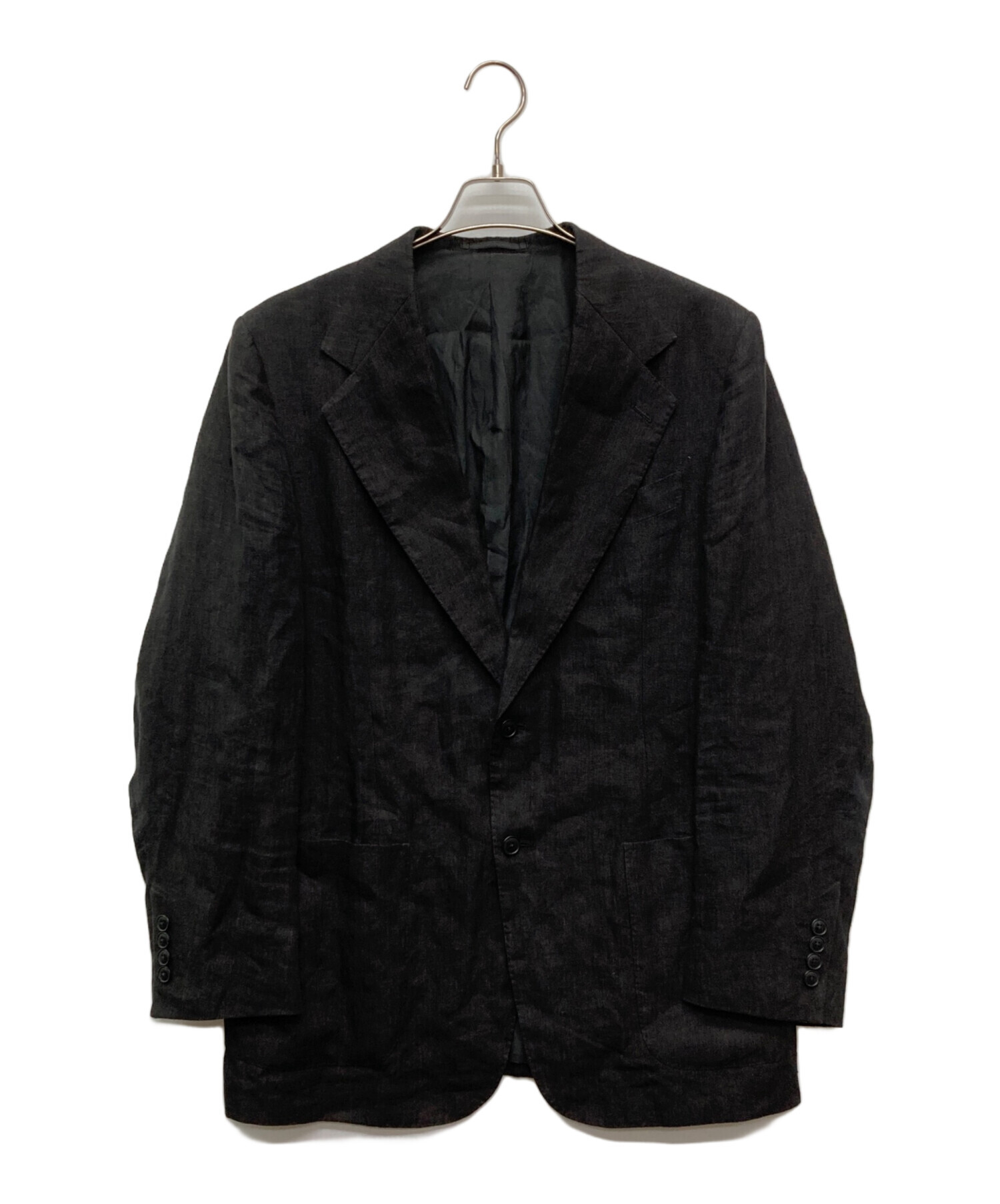 【最終価格】COMOLI / リネンサテンセットアップ 中古・古着通販】COMOLI (コモリ) リネンセットアップスーツ グレー