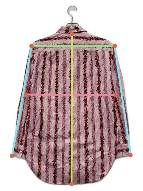 中古・古着通販】BURBERRY (バーバリー) グラフィティストライプシャツ