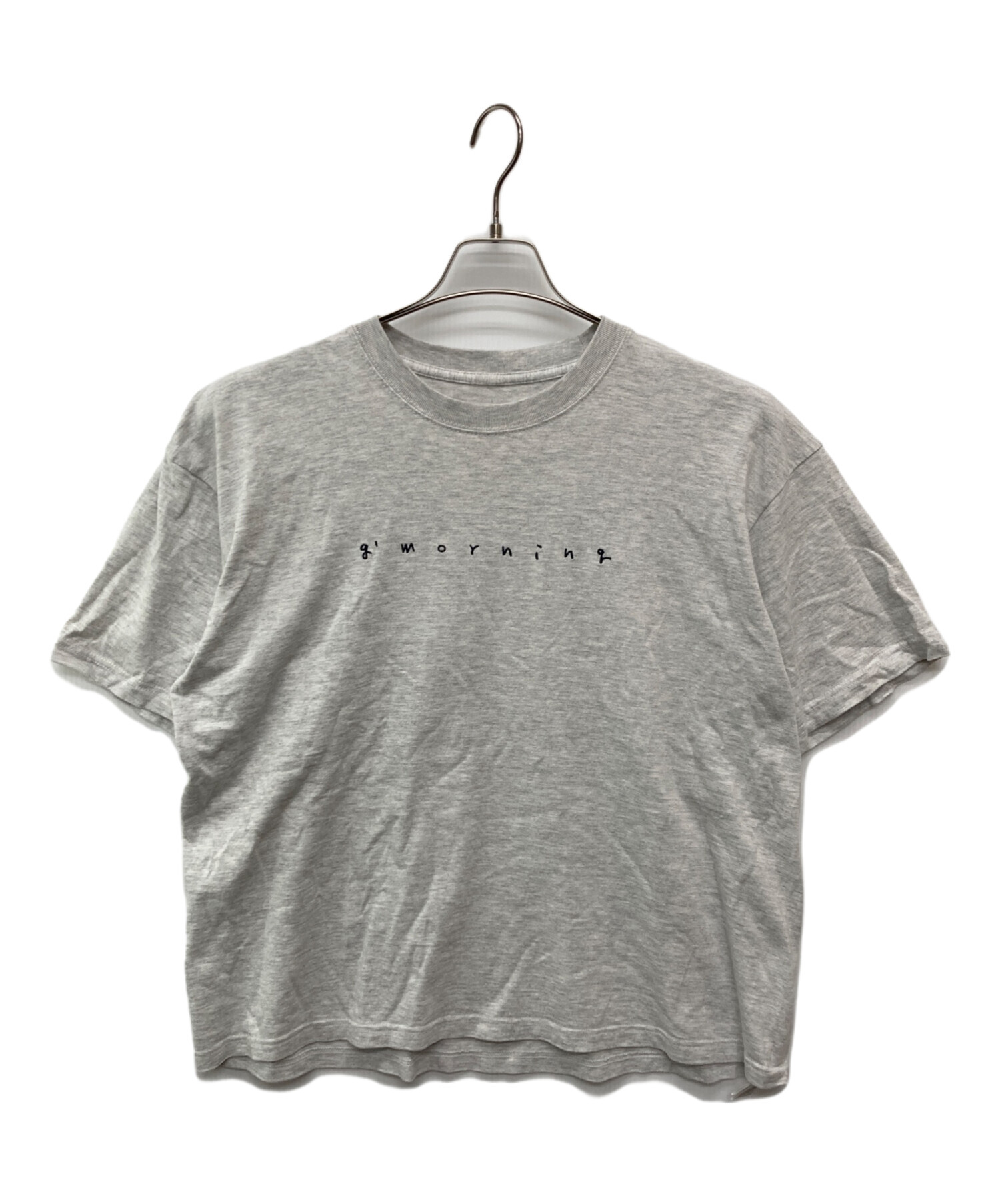 g'morning Handwritten stitch Tee Mサイズ未開封 g'morning Handwritten stitch Tee Mサイズ 新品】g'morning