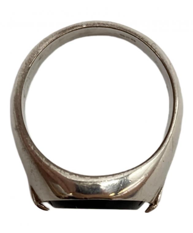 中古・古着通販】HERE'S (ヒアーズ) KREIS ONYX RING シルバー サイズ