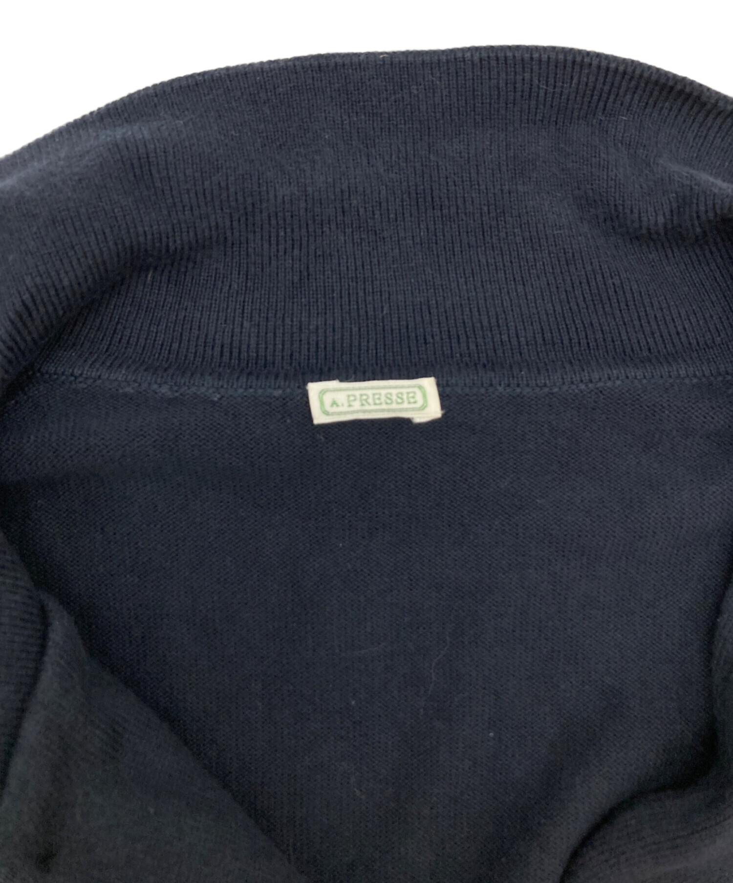 中古・古着通販】A.PRESSE (アプレッセ) Cotton Knit S/S Polo Shirts