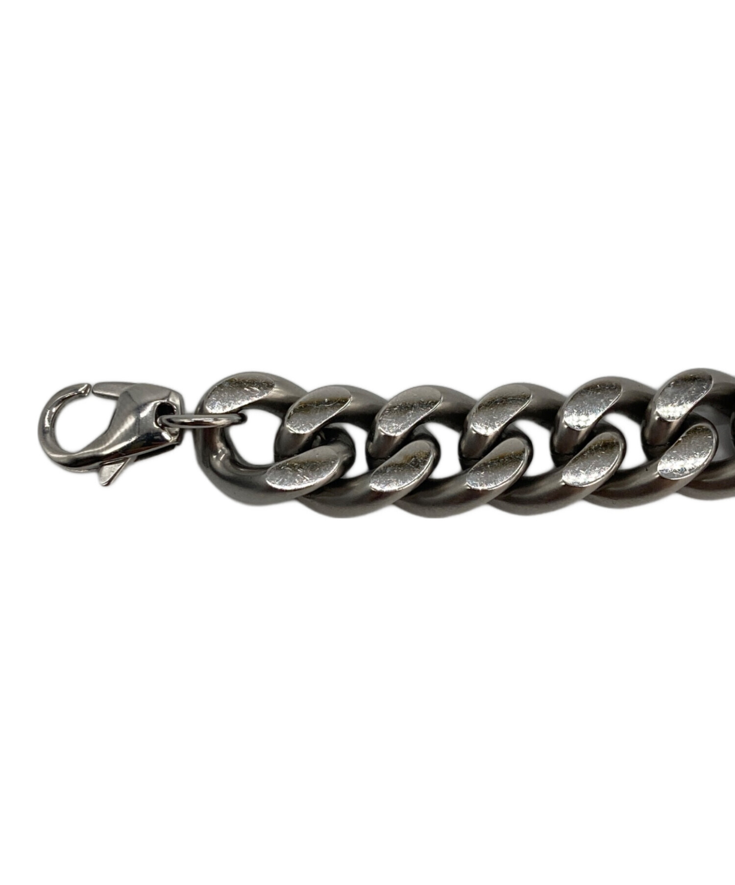 中古・古着通販】DIESEL (ディーゼル) Dロゴブレスレット シルバー