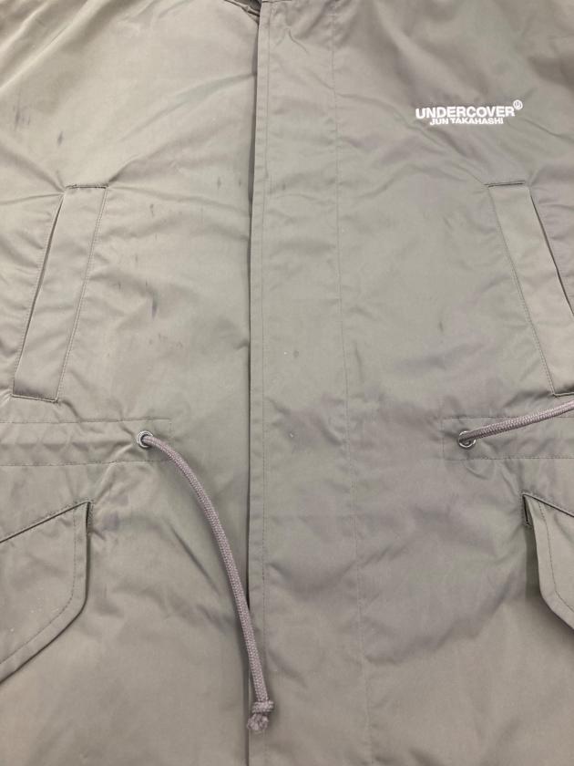 アンダーカバー オレンジタグ ミリタリー コート M 美品 男女兼用 アーカイブ 中古・古着通販】UNDERCOVER (アンダーカバー) ロゴ刺繍モッズコート