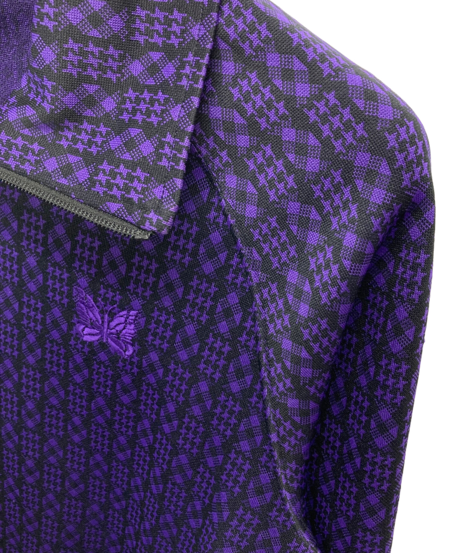 needles ペニージャケット　パープル 中古・古着通販】Needles (ニードルズ) Track jacket Poly/IN197