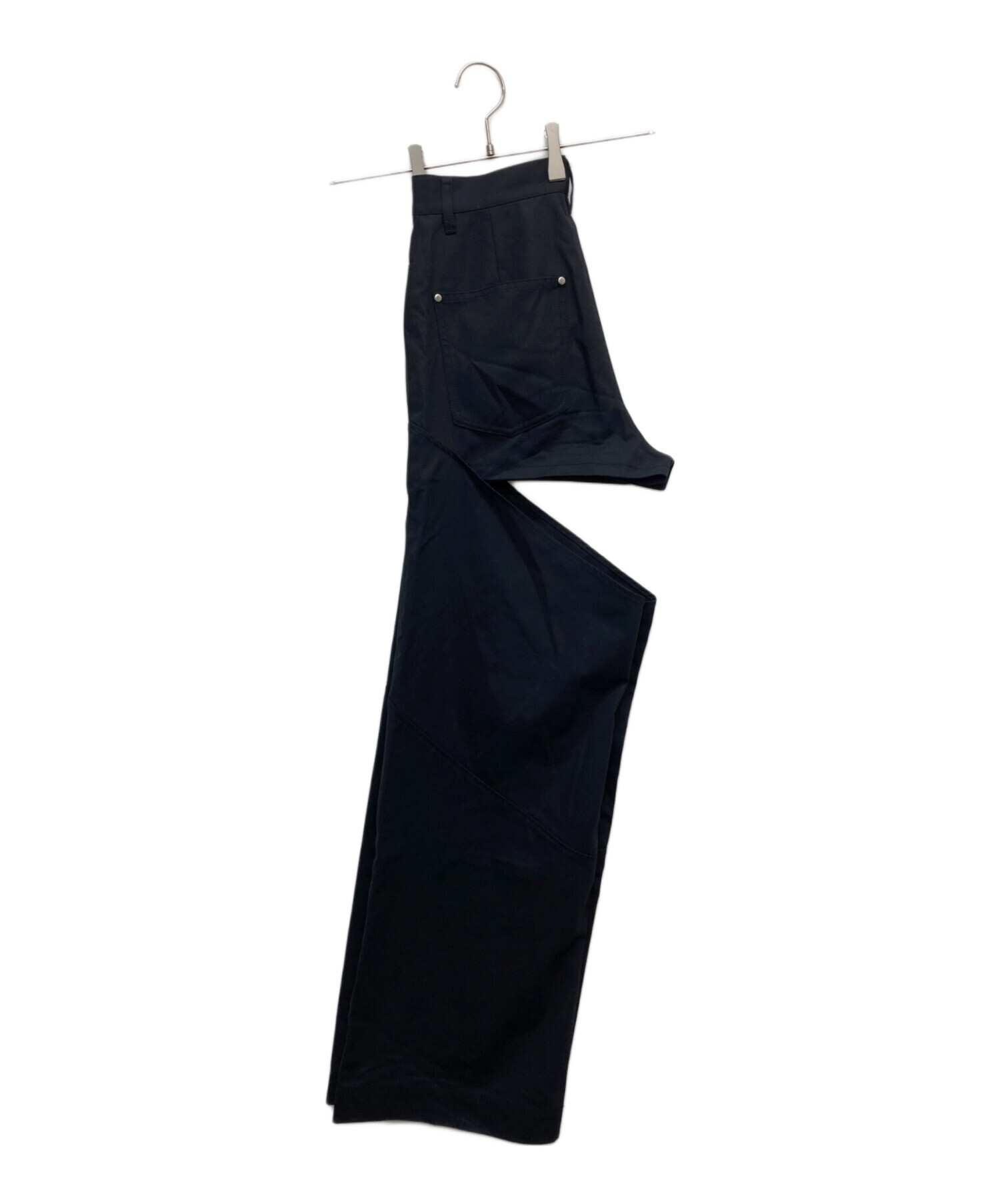 中古・古着通販】JOSE MOON (ジョゼムーン) SLIM FRALE PANTS ブラック