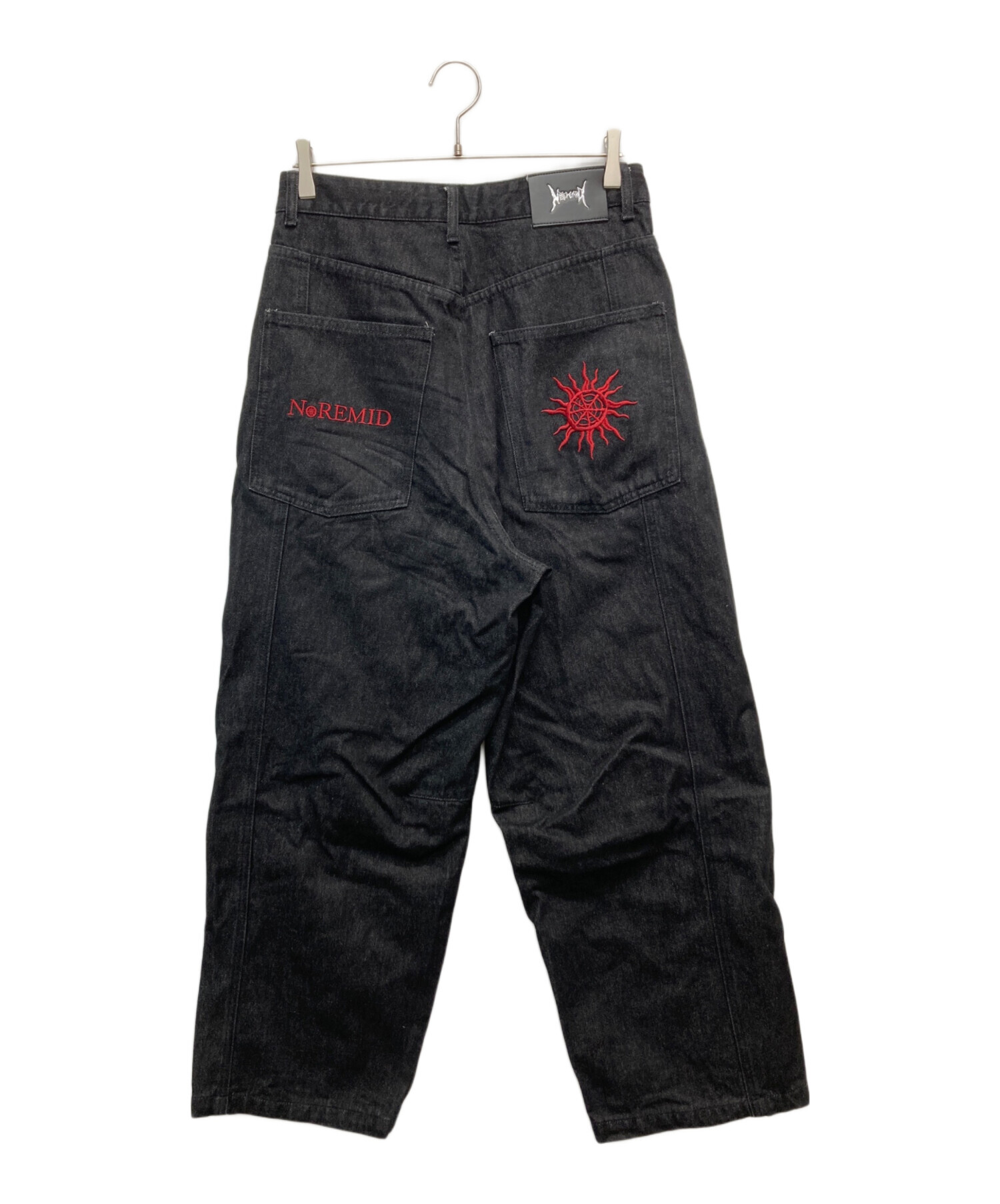 中古・古着通販】Noremid (ノーリミッド) バギージーンズ ブラック